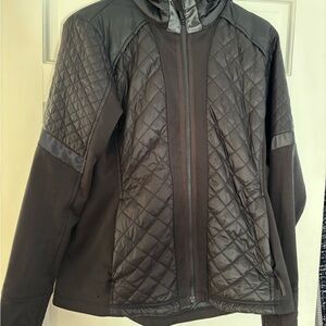 Athleta Women’s  Black Quilted  Jacket